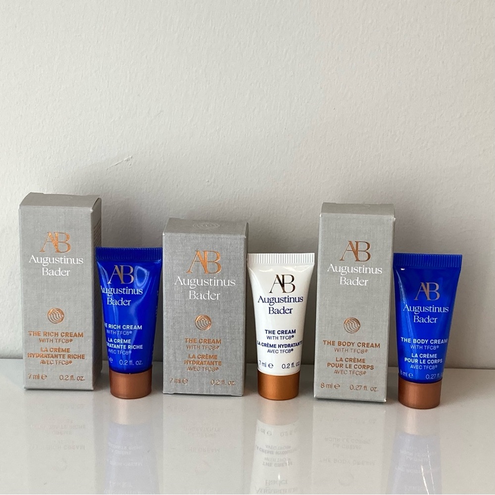LAST CHANCE! Augustinus Bader The Cream, The Rich Cream & Body Cream Travel Set - Picture 6 of 6